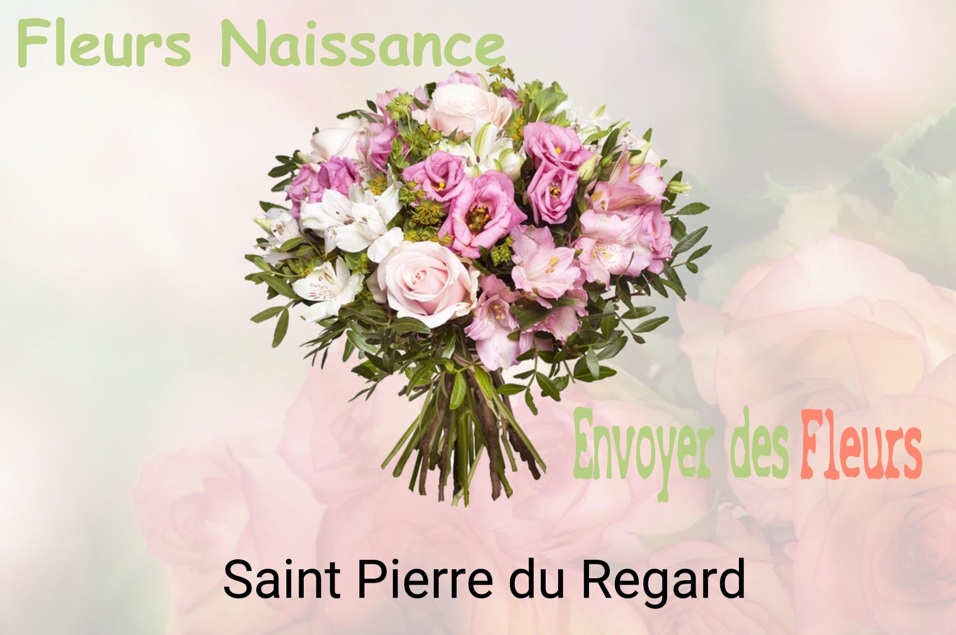 Bouquet de fleurs de naissance livré à Saint-Pierre-du-Regard