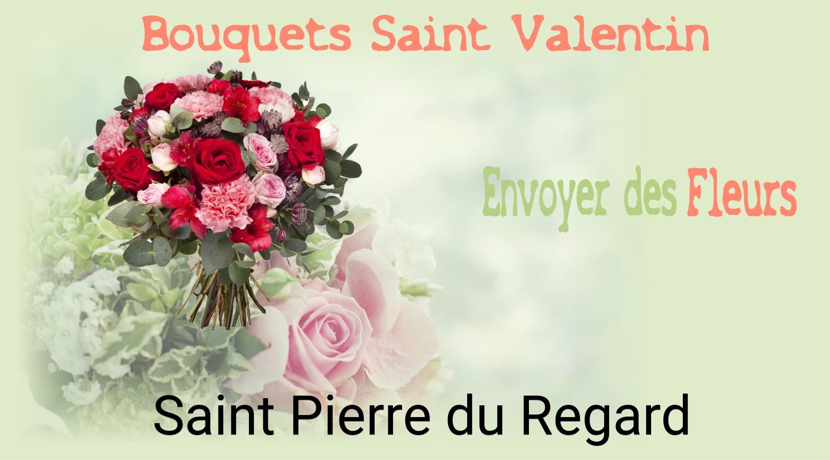 Roses de Saint-Valentin livrées à Saint-Pierre-du-Regard