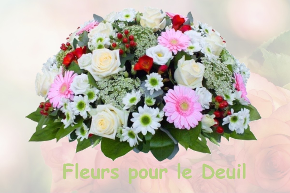 fleurs deuil SAINT-PIERRE-DU-REGARD